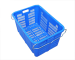 Vegetable Plastic  Baskets With Attached Arm