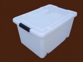 Nestable Plastic Storage Box and Lids NO 8