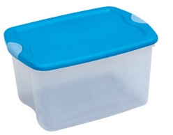 Nestable Plastic Storage Box and Lids NO 600