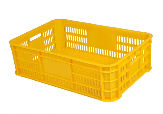 FROZEN FOOD PROCESSING PLASTIC BASKETS