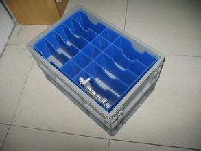 Blue plastic Fluted Boards box