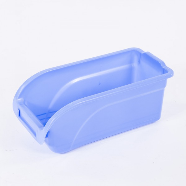 Nesting plastic hopper bins