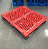 Heavy Duty Ventilated Reinforced Steel Stackakble Plastic Pallets