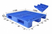 Ventilated Reinforced Steel Plastic Pallets