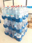 Plastic Pallets for bottles of water