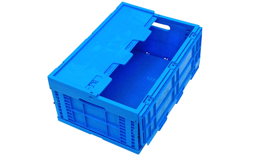 46361Attached Lid Collapsible Container