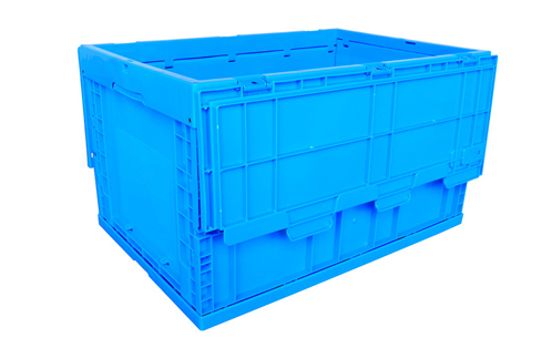 46361Attached Lid Collapsible Container