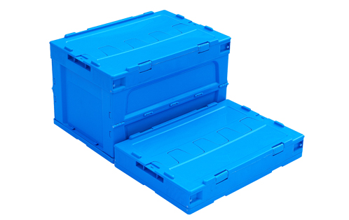 4632Attached Lid Collapsible Container