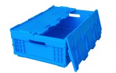 4621Attached Lid Collapsible Container